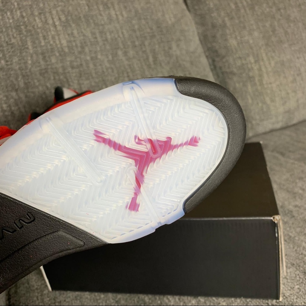 Air Jordan 5 Retro Raging Bull Red "Alternative" - Picture 10 of 12